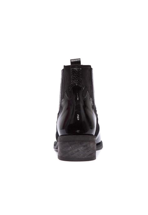 Botin Mujer De Cuero Frida C1 Negro-4