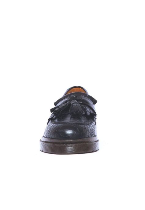 Mocasin Mujer De Cuero Matilde Negro C7-2