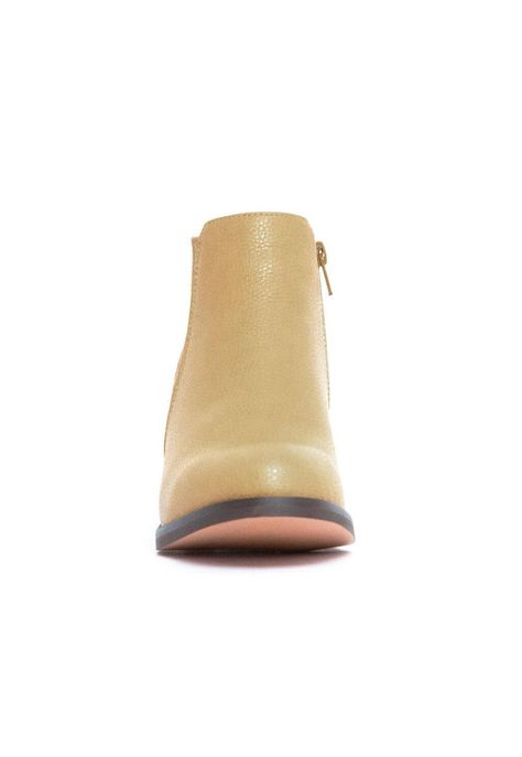 Botines Mujer De Cuero Pinda C12 Camel -2