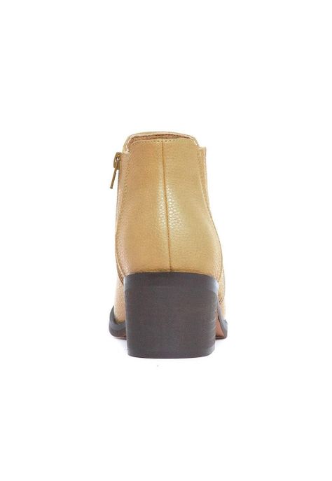 Botines Mujer De Cuero Pinda C12 Camel -4
