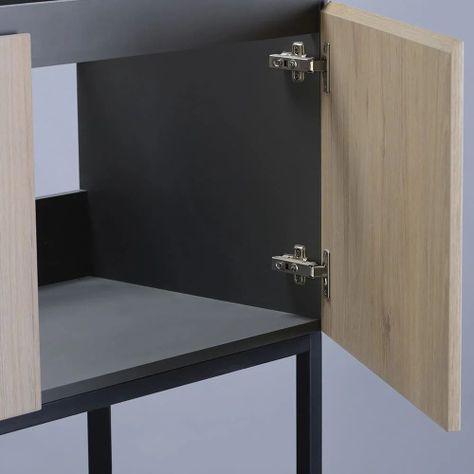 MUEBLE AL PISO HELENA 100 CM ROVERE PLOMO-1