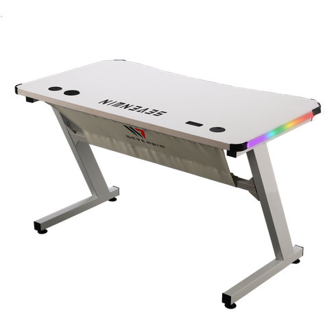 Escritorio Gamer Infinity White RGB-0