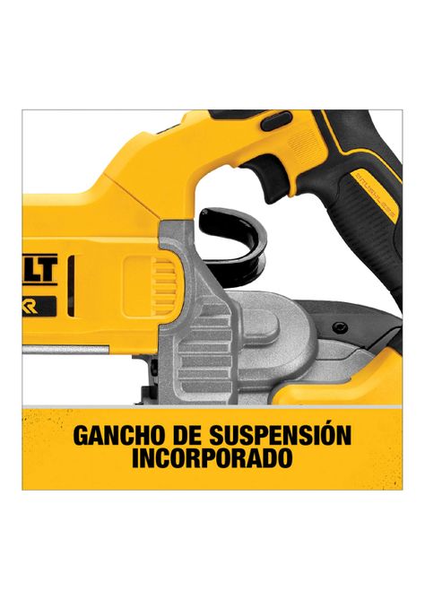 Sierra banda de corte profundo 20V S/batería DEWALT DCS374B-2