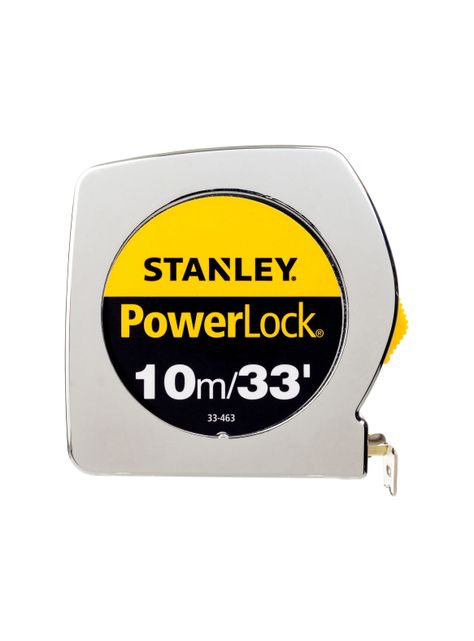 Cinta métrica PowerLock 10m/33' STANLEY 33-463S-0