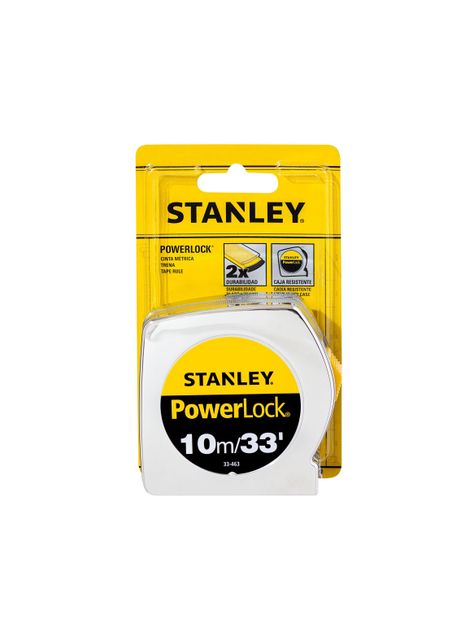 Cinta métrica PowerLock 10m/33' STANLEY 33-463S-1