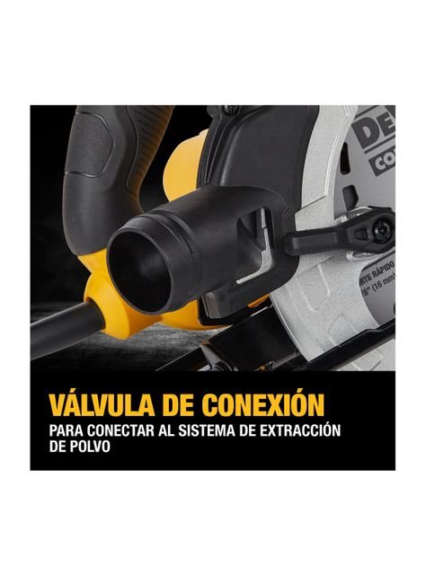 Sierra circular 7-1/4" 1500W DEWALT DWE5615-B2-4