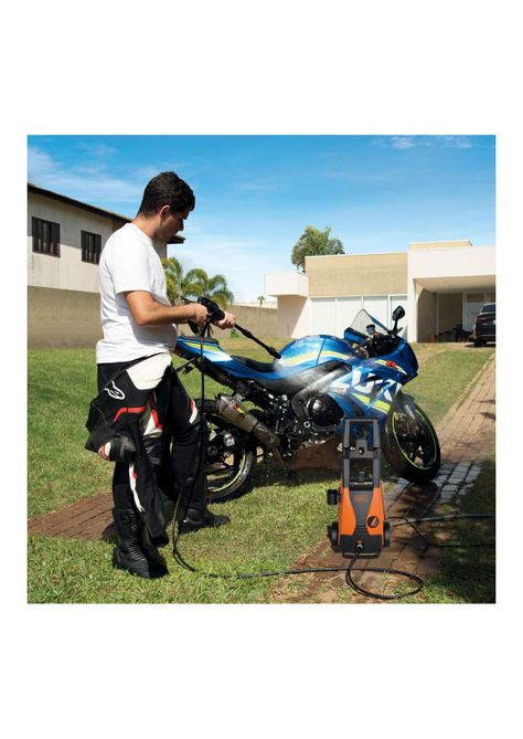 Hidrolavadora Alta Presión de 1512 PSI 1400W-3