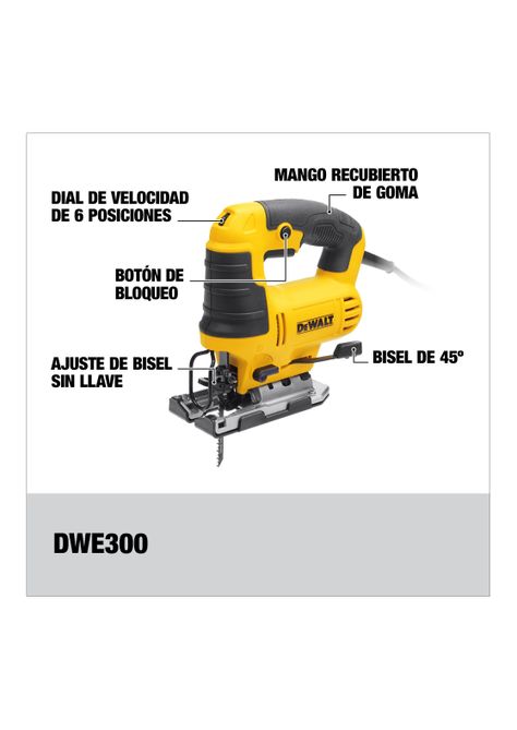 Sierra Caladora 650W Con Acción Orbital-1