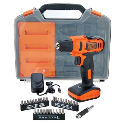 Taladro Ator 12V + Cargador + 31 Accesorios-0