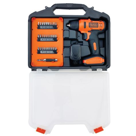 Taladro Ator 12V + Cargador + 31 Accesorios-3