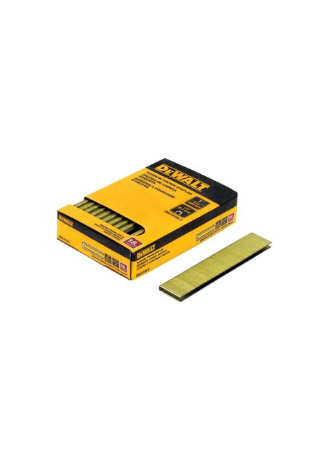 Caja de 2500 grapas cabeza angosta 1x1/4" DEWALT DNS18100-2-0
