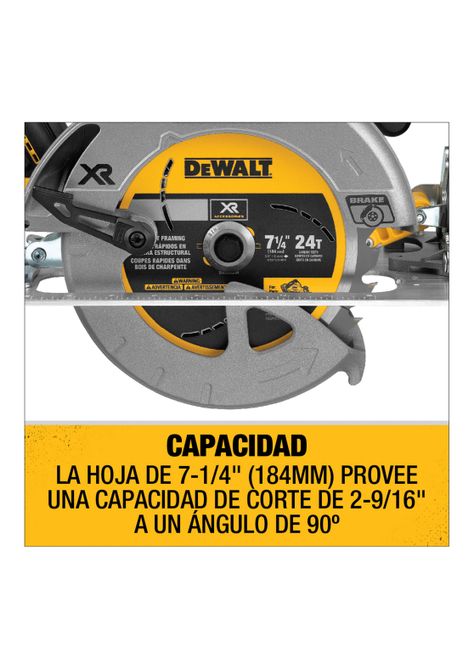 Sierra Circular 20V 184mm -3