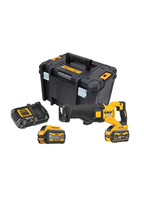 Kit Sierra sable reciproca 1-1/8" 60V DEWALT DCS389T2-B2-0