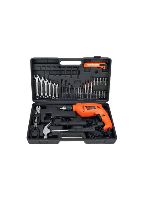 Kit Taladro Percutor 550W + 40 Accesorios-0