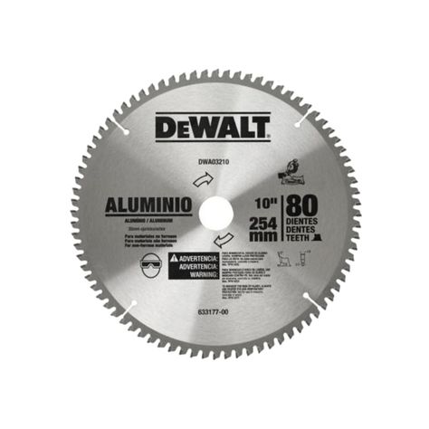 Disco de sierra 10" 80T-0