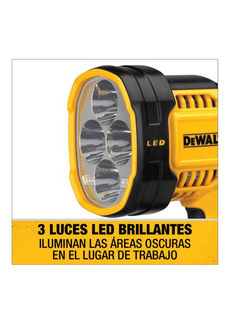 Luz Led 20V para trabajo Sin Batería-4