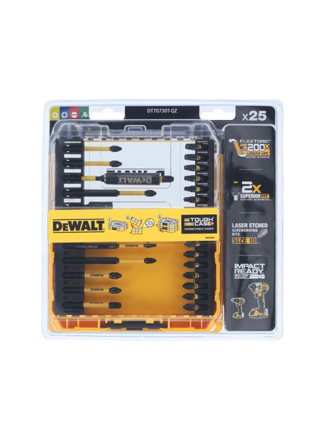 Set 25 Piezas para atornillar FLEXTORQ  DT70730T-QZ-2