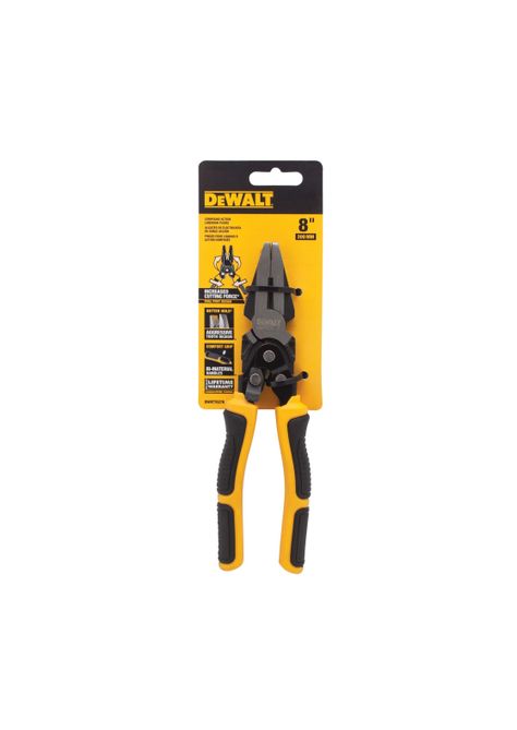 Alicate combinado de acción compuesta 8" DEWALT DWHT70276-1