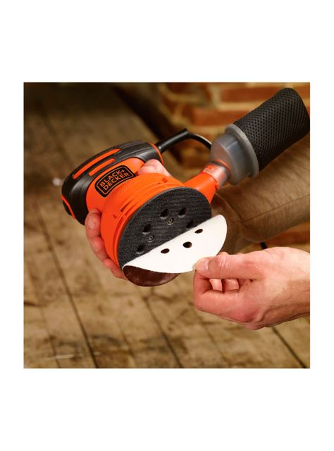 Lijadora Orbital 180W BLACK+DECKER BDERO100-B2C-3