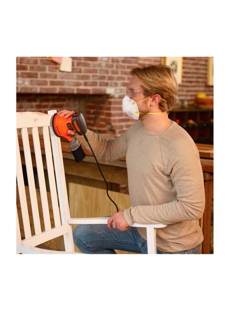 Lijadora Orbital 180W BLACK+DECKER BDERO100-B2C-5