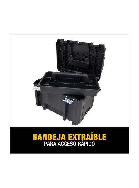Caja De Herramientas Profunda 30kg TSTAK DEWALT DWST17806-5