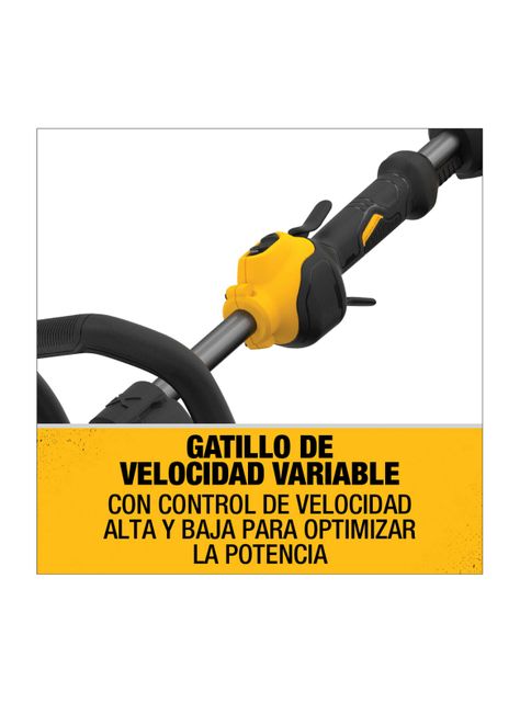 Orilladora 60V Sin Carbones y Sin Batería  DCST970B-2