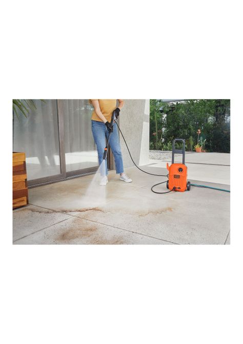 Hidrolavadora Alta Presión 1600 PSI 1400W BLACK+DECKER-3
