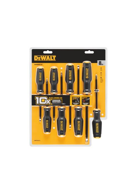 Set 8 destornilladores MAXFIT DEWALT DWHT65102-1