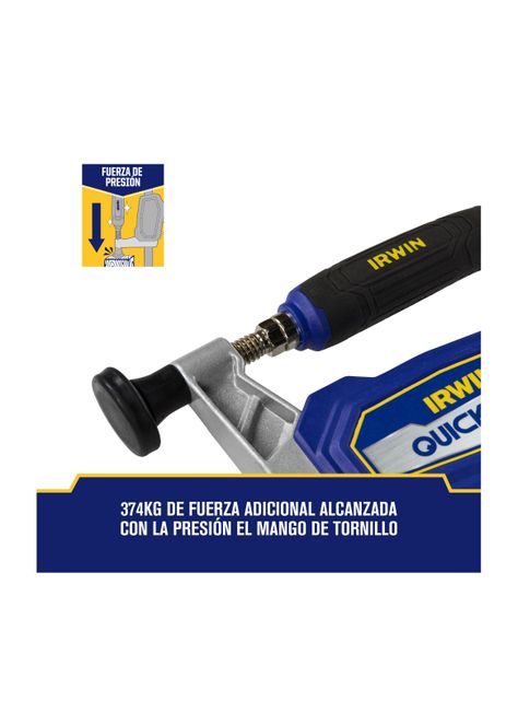 Prensa híbrida 24" QUICK-GRIP IRWIN IRHT83501-LA-2