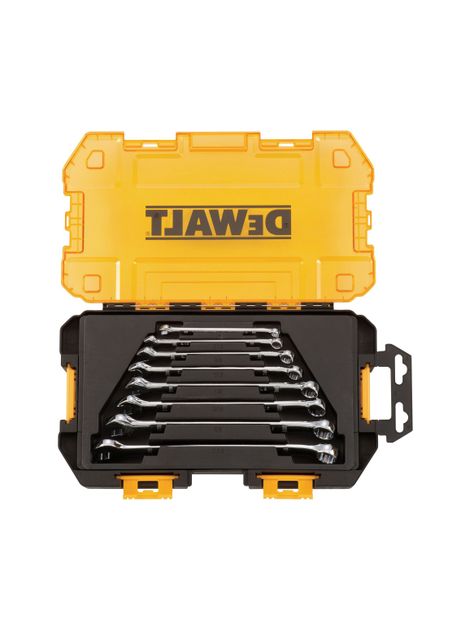 Set 8 llaves combinadas punta corona DEWALT DWMT73809-1