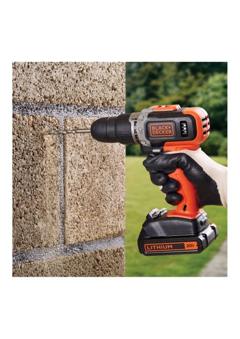 Kit Taladro Percutor 20V + Set de accesorios BLACK+DECKER-3