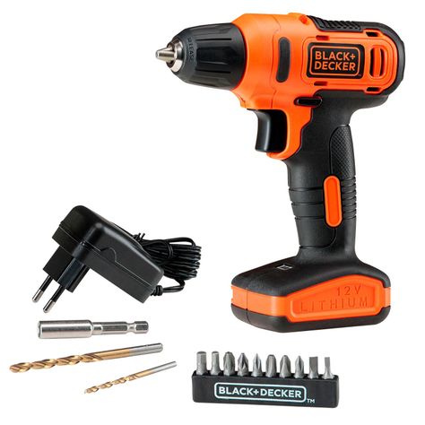 Taladro Inalámbrico 12V + 13 Accesorios-0