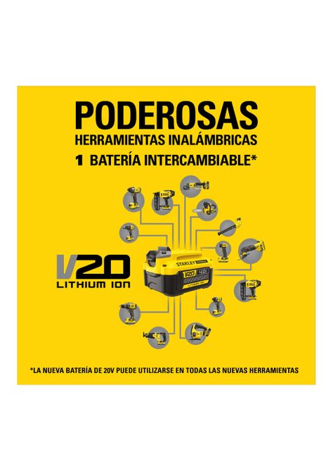 Kit Atornillador de impacto V20 FATMAX-7
