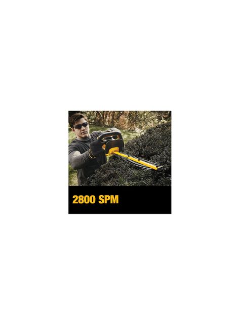 Cortasetos 20V Sin Batería DEWALT DCHT820B-3