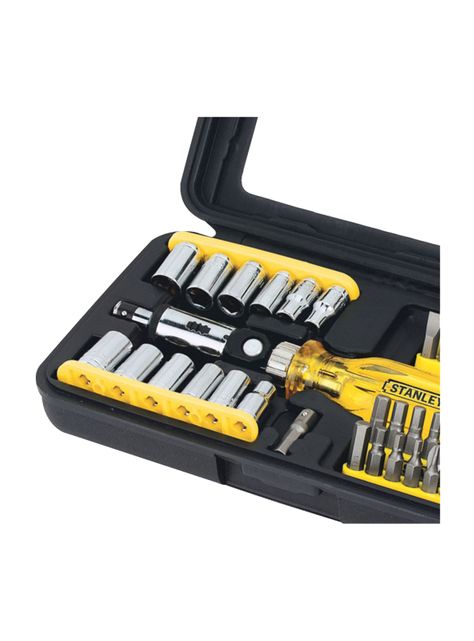 Set 47piezas + ratchet puntas intercambiables STANLEY 68-736-1