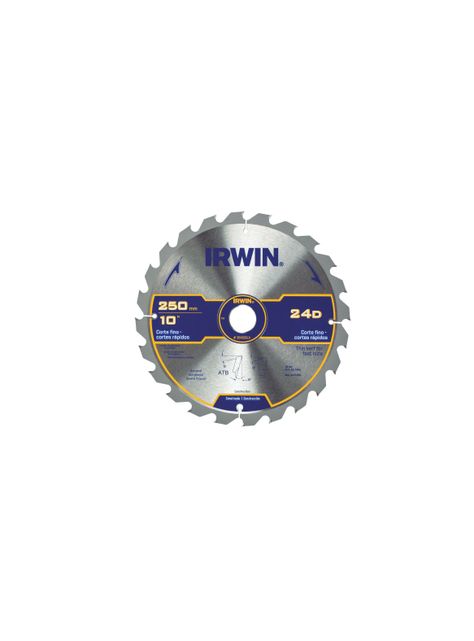Disco de sierra para madera 10" IRWIN 364002LA-0
