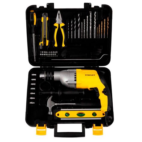 Taladro percutor 800W + accesorios-0