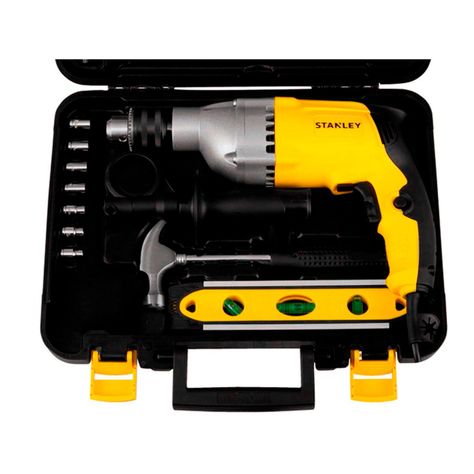 Taladro percutor 800W + accesorios-5