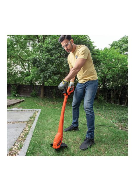 Cortadora De Pasto + Orilladora BLACK+DECKER GR3000-GL350-4