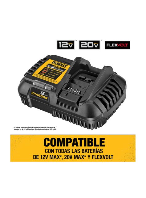 Cargador de 12V/20V Max  DCB1106-B2-3
