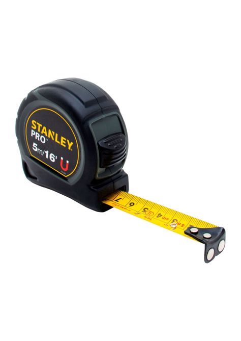 Cinta métrica PRO 5m/16' punta magnética Stanley 30-085-0