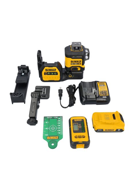 Nivel de láser verde línea 360° DEWALT DCLE34033D1-0