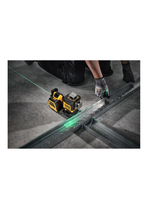 Nivel de láser verde línea 360° DEWALT DCLE34033D1-6