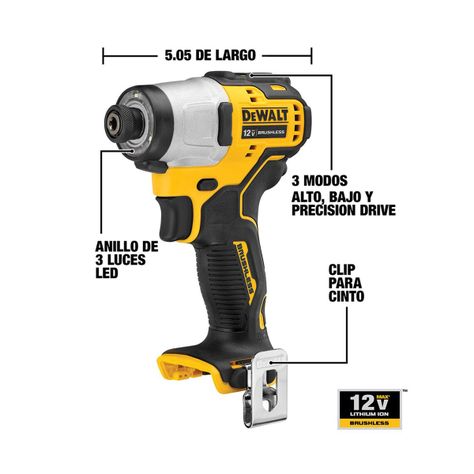 Atornillador de Impacto 1/4" (6.35mm)-1