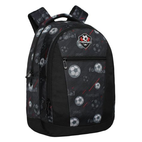 Pack Top Escolar Futbol Negro Head-1