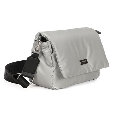 Cartera Bandolera Kate Plata Calu-0