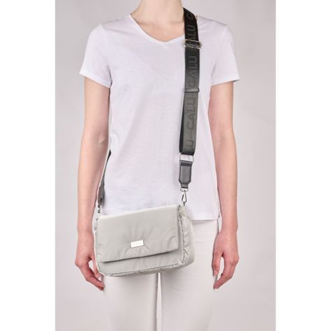 Cartera Bandolera Kate Plata Calu-6