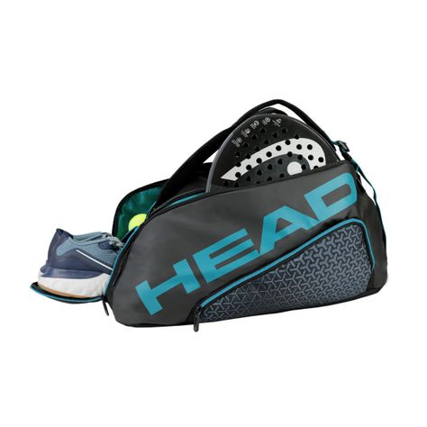 Bolso Paletero Pro Padel 50 Negro Petroleo Head-2
