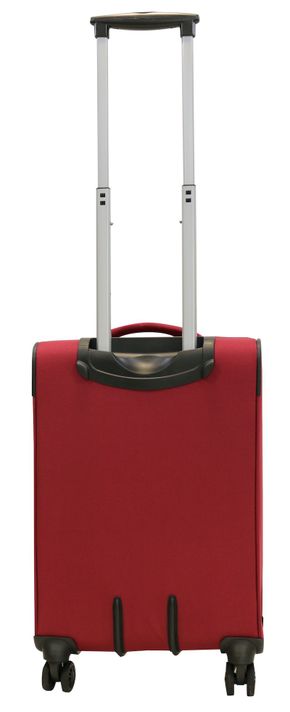 Maleta Blanda Madrid S 8 Ruedas Rojo Head-3