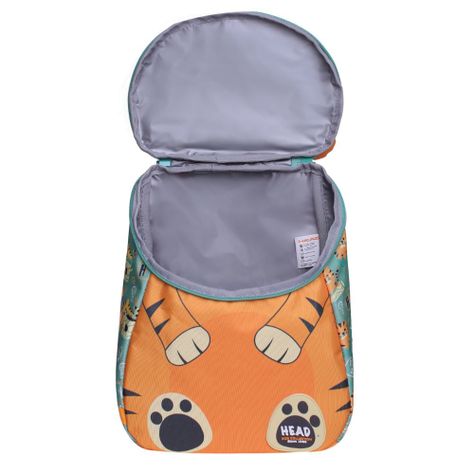 Mochila Toy Infantil Tigre Naranjo Head-1